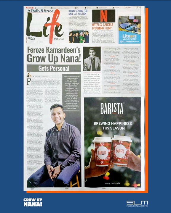 Newspaper page carrying the Life Online review