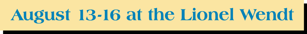 August 13-16 at the Lionel Wendt
